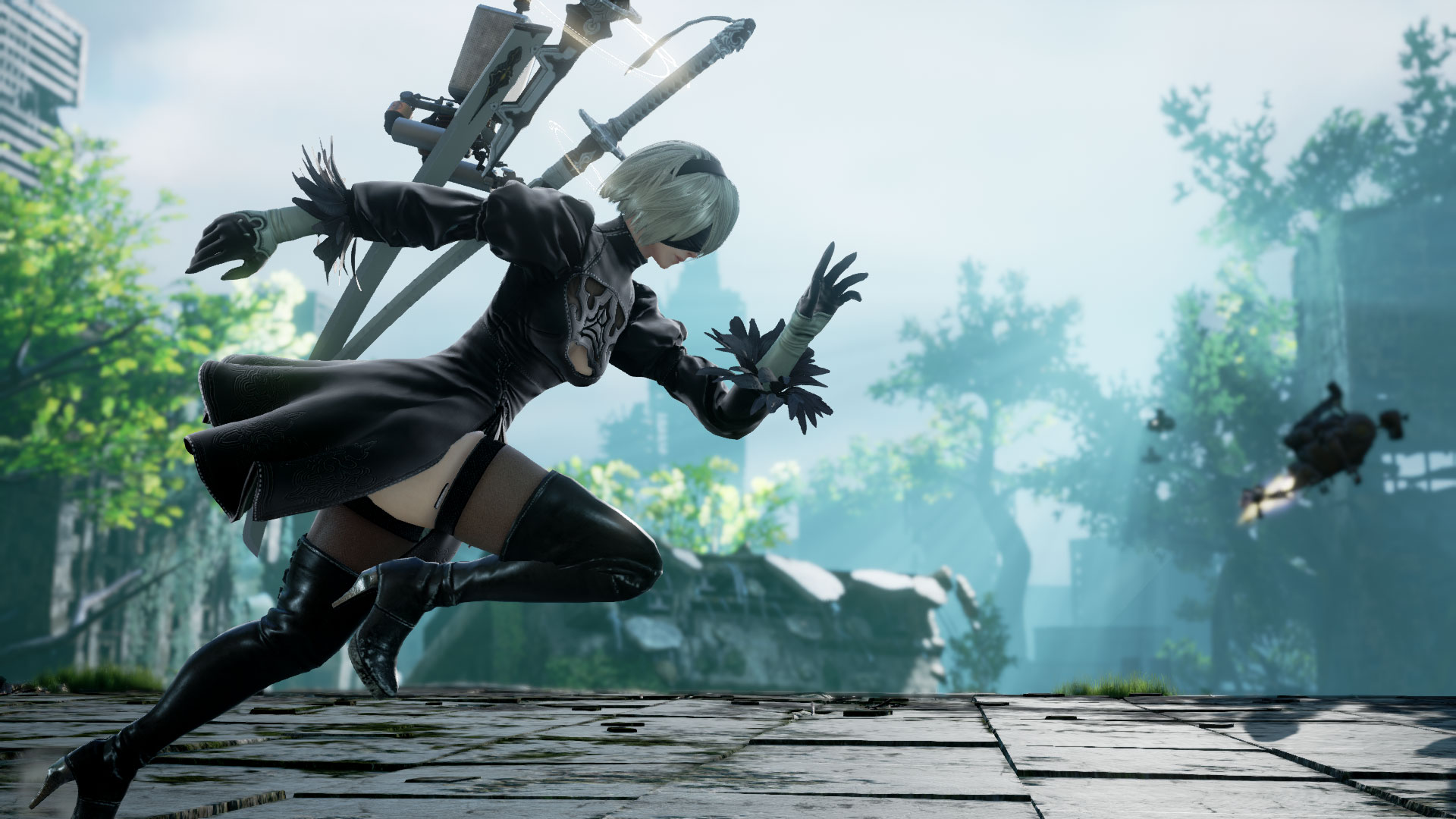 2b De Nier Automata Trae Sus Armas A Soulcalibur Vi Acis 4114