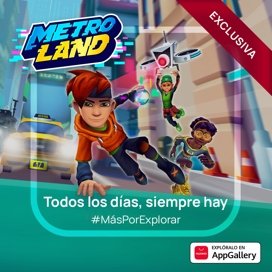 Metroland, el juego de carrera infinita de Kiloo llega en exclusiva a AppGallery de Huawei | ACIS